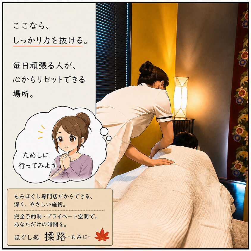 揉路にいってみようかな